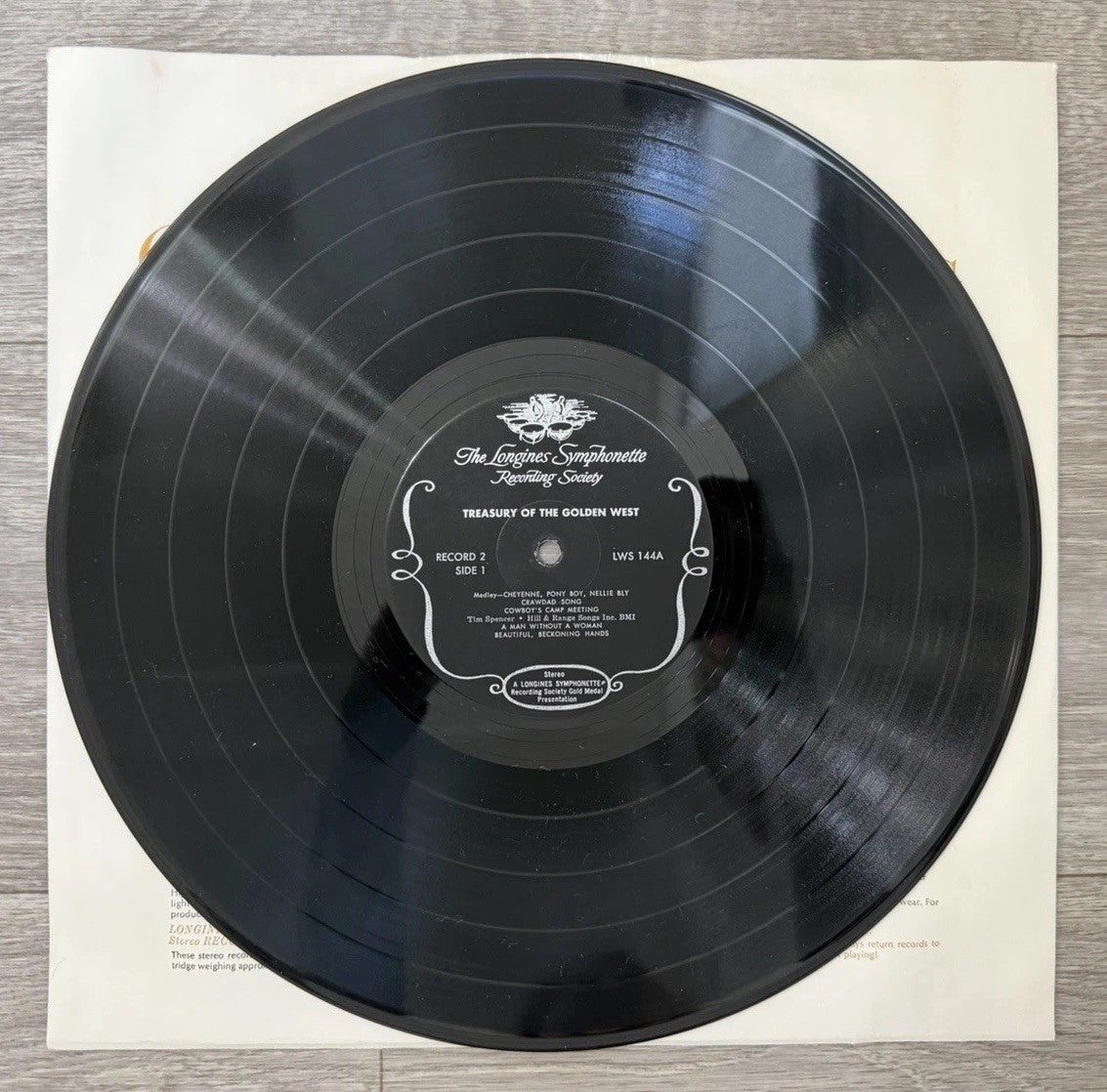 Treasury of the Golden West - Longines Multi-LP Box 6 Record Set - VG+