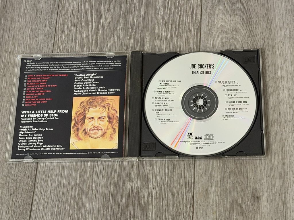 Used Joe Cokers: Joe Cockers Greatest Hits CD 1977-1987 Inventory M18-BBB CD-VG+