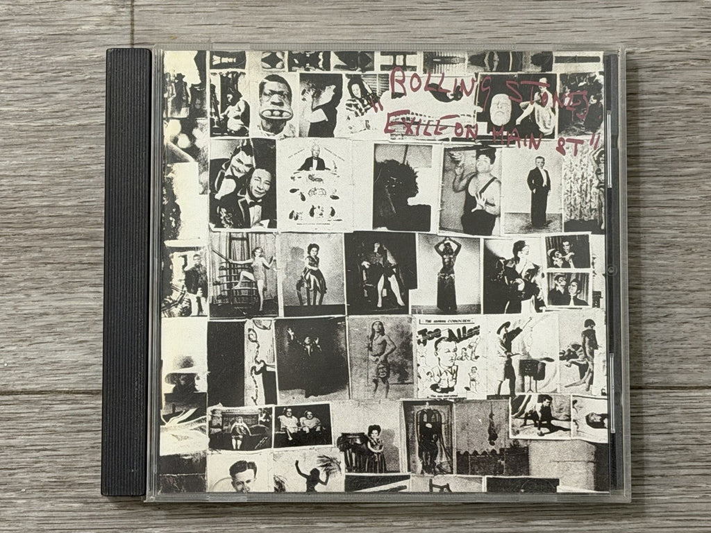 The Rolling Stones Exile On Main Street CD Cracked Case