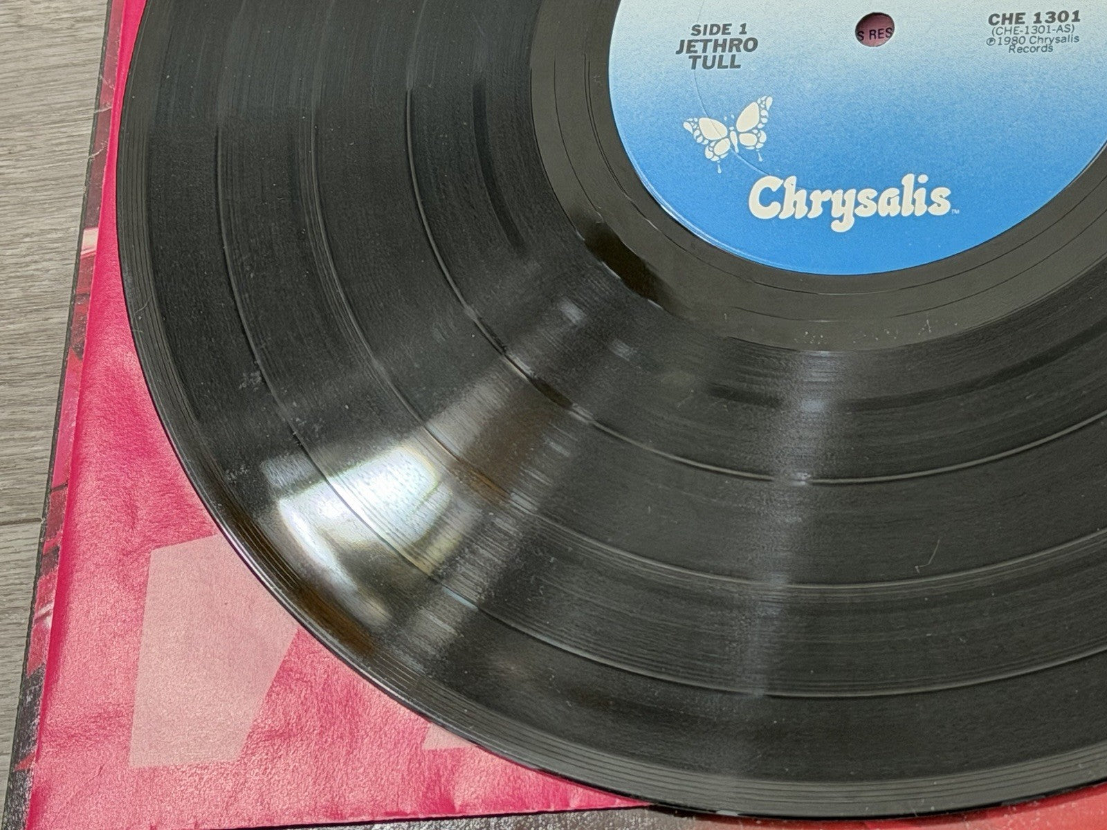 Vinyl LP - JETHRO TULL / A  1980 CHE 1301 Chrysalis