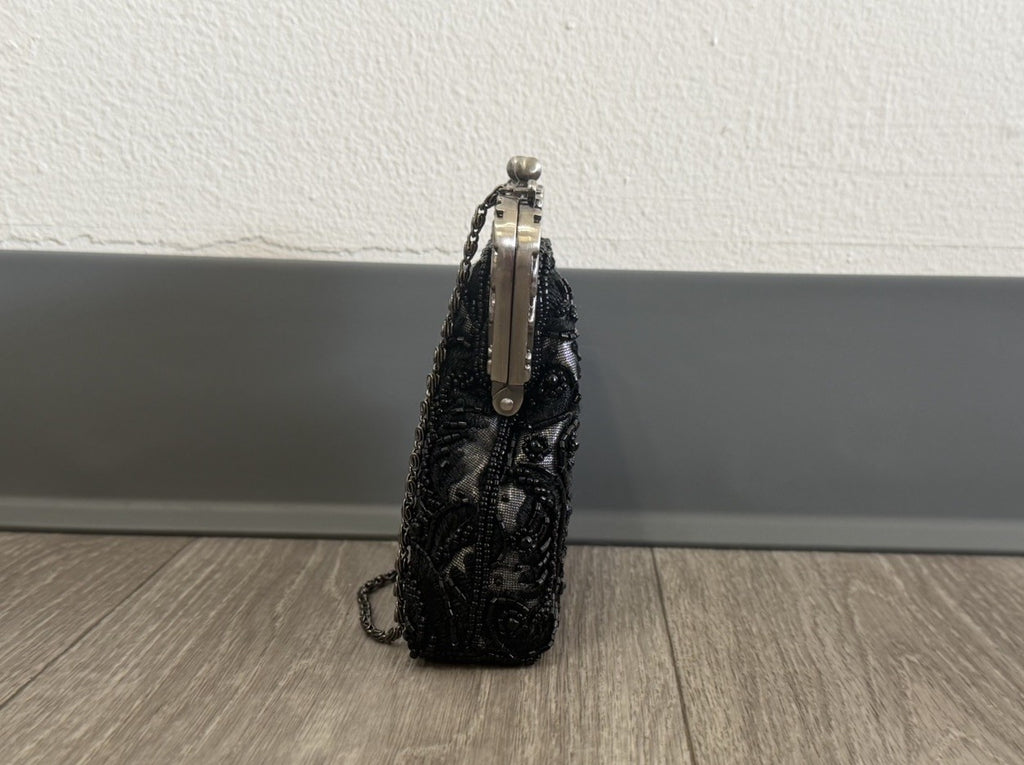 Womens Vtg Style Beaded Sequin Evening Handbag Prom /Homecoming /Wedding Clutch