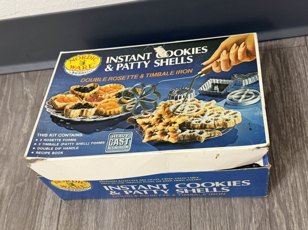 Vintage Nordic Ware Instant Cookies & Patty Shells / New Sealed