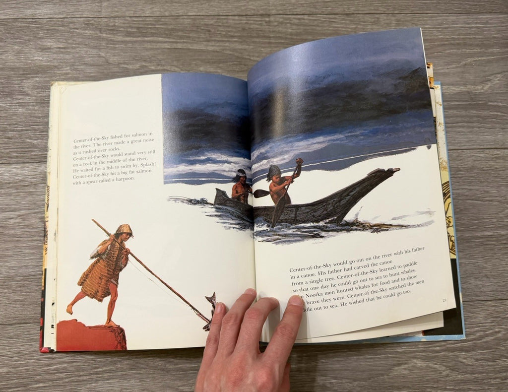 Three Little Indians by Gene S. Stuart (1974, hardcover) National Geographic Soc
