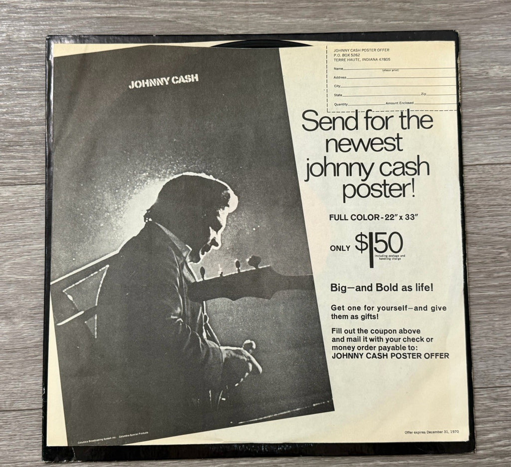 JOHNNY CASH – THE JOHNNY CASH SHOW - VINYL LP - AA