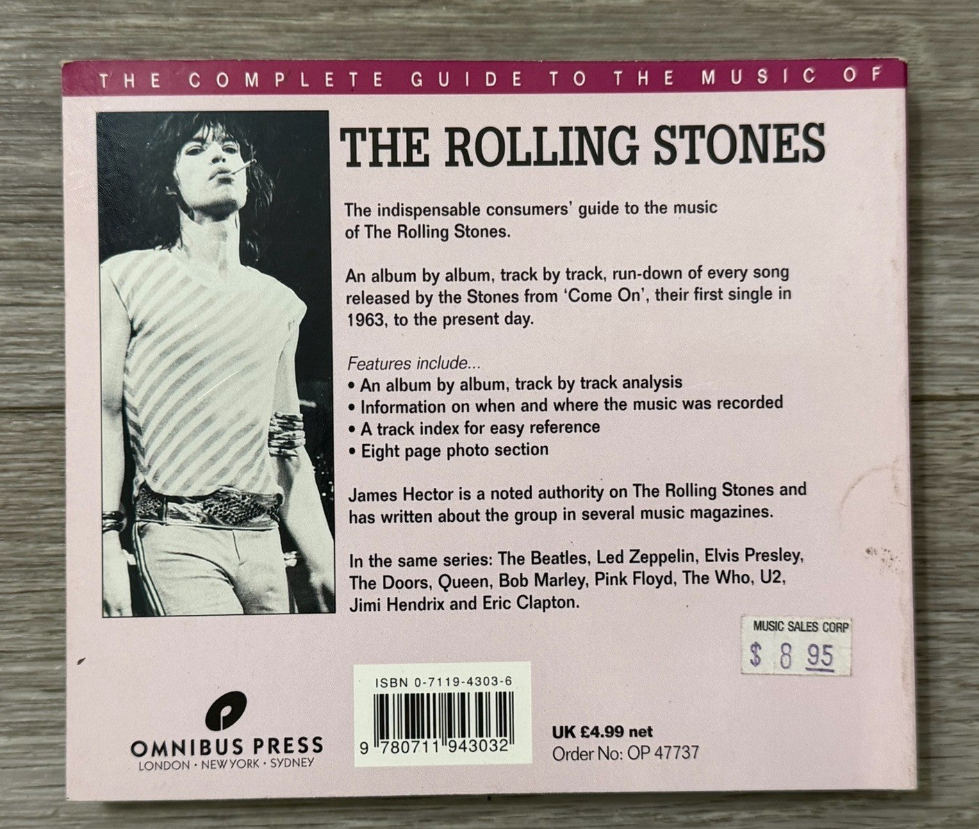 The Complete Guide To The Music Of The Rolling Stones By James Hector  1995