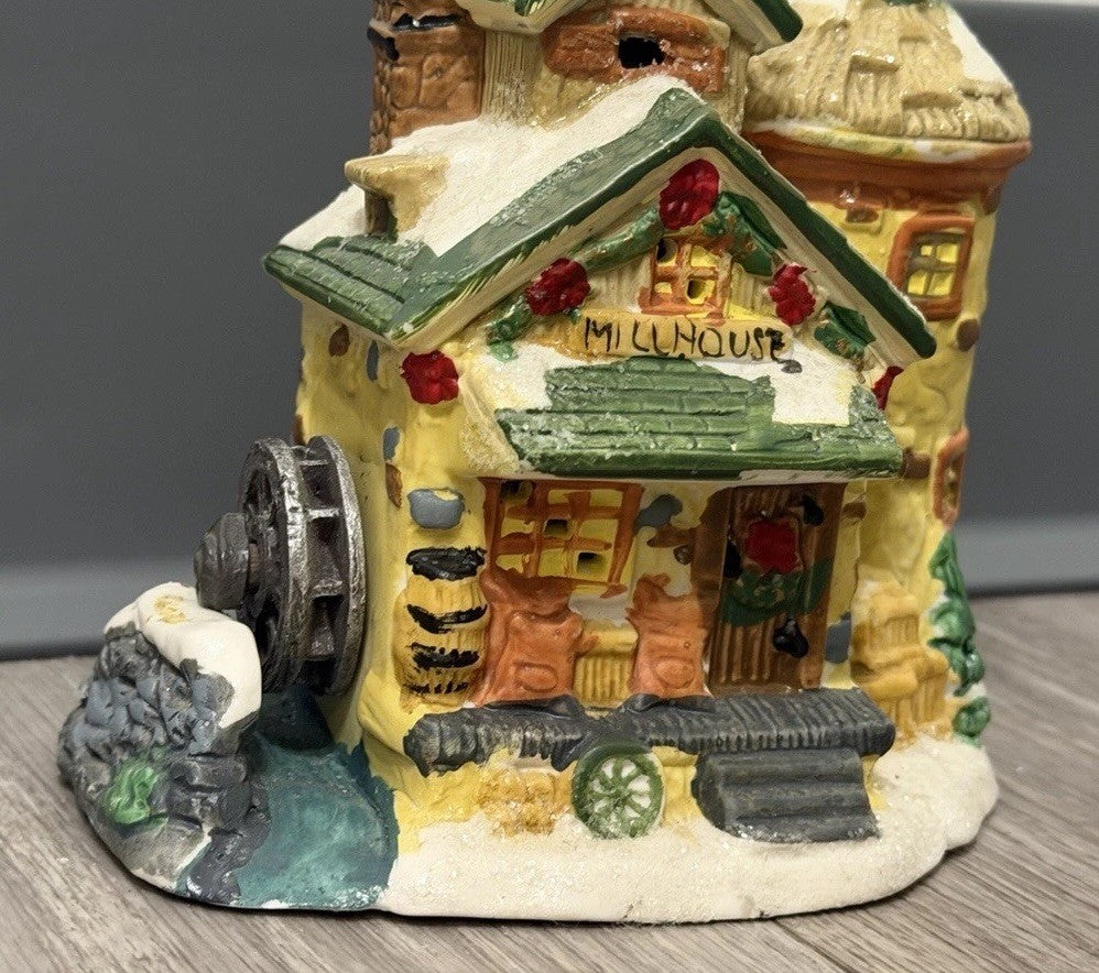 COBBLESTONE CORNERS 2004 Windham Lighted Mill House - PreOwned