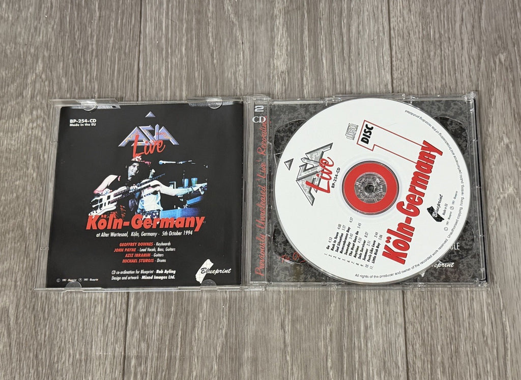 Live In Koln Germany 1994 [IMPORT] (Nov-1997, Bluep) G+ PLEASE READ