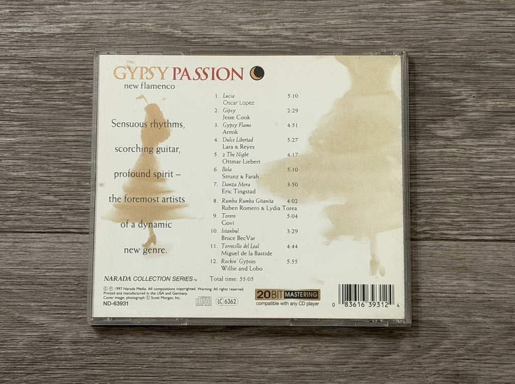 Gypsy Passion: New Flamenco (Narada Collection Series) - Music CD