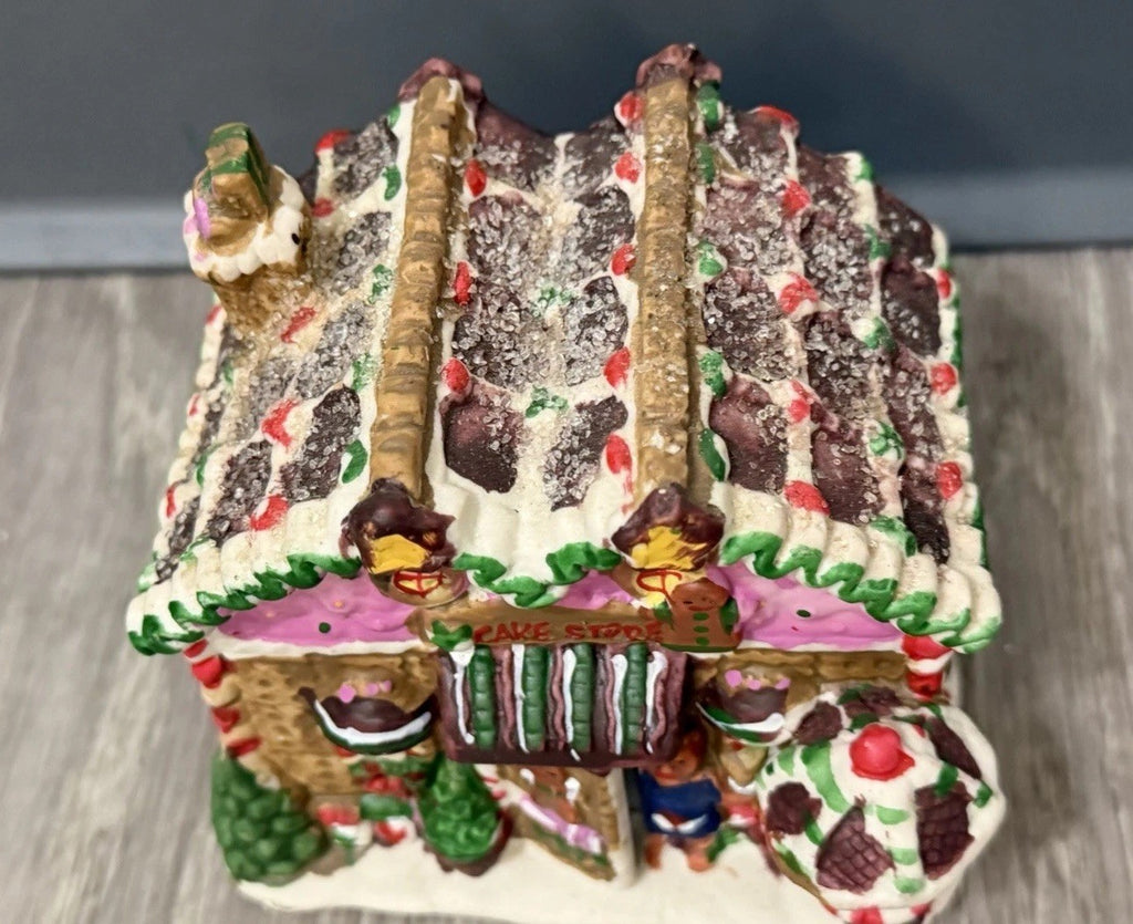 Vintage Ginger Frost Lane 2005 CAKE SHOP Christmas Collectible Village Holiday