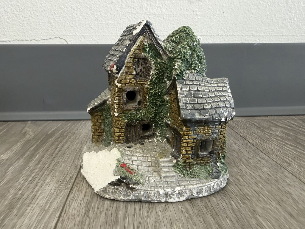 Ivy Cottage Lighted Cottage Charmers Handpainted Handcrafted BROKEN