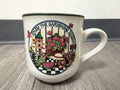 International Tableworks Coffee Mug Stoneware “Enjoy The Gardening Season” VNTG