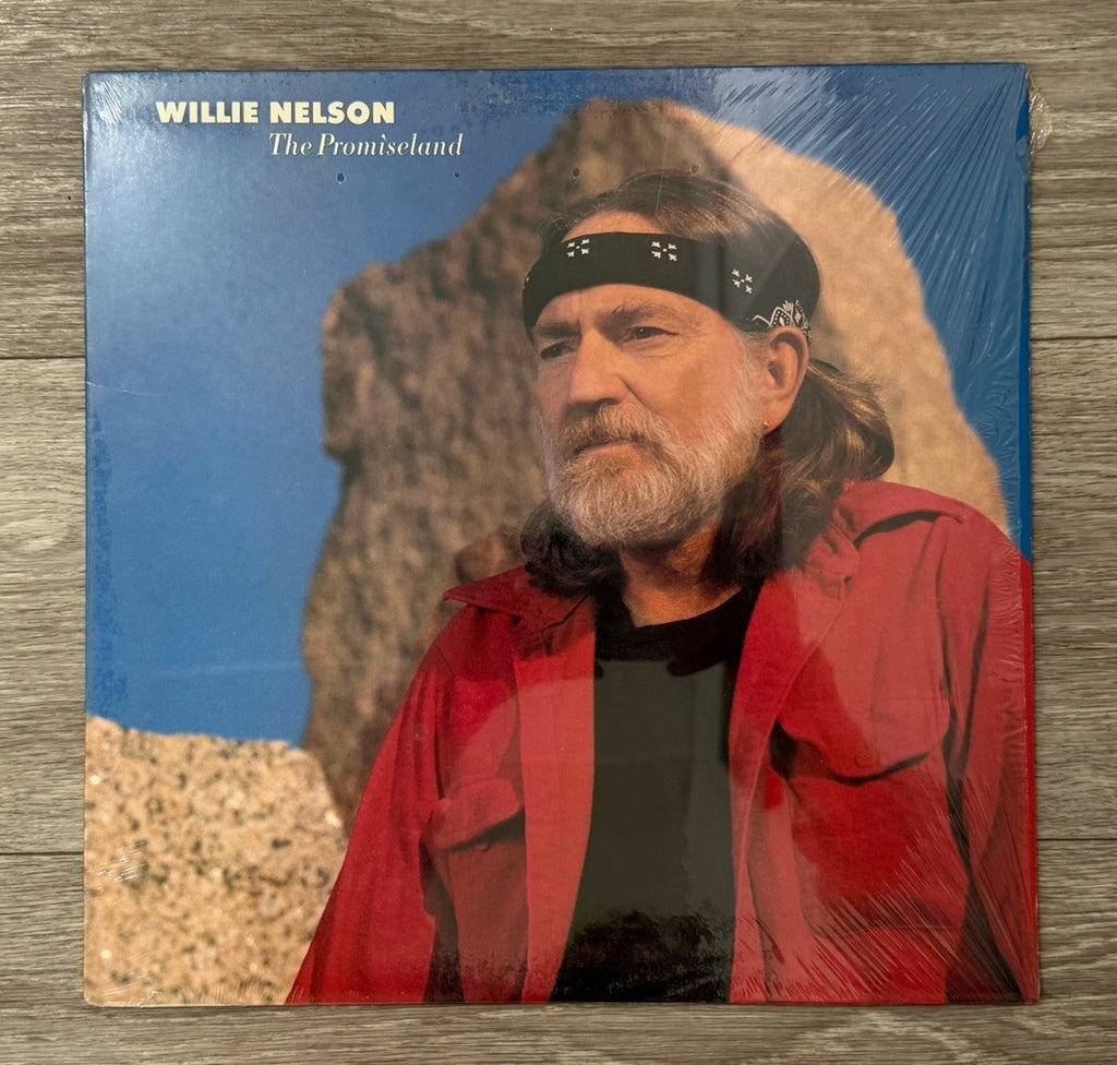 WILLIE NELSON The Promiseland FC40327 LP Vinyl Vintage 11” 33 Rpm Country VG+