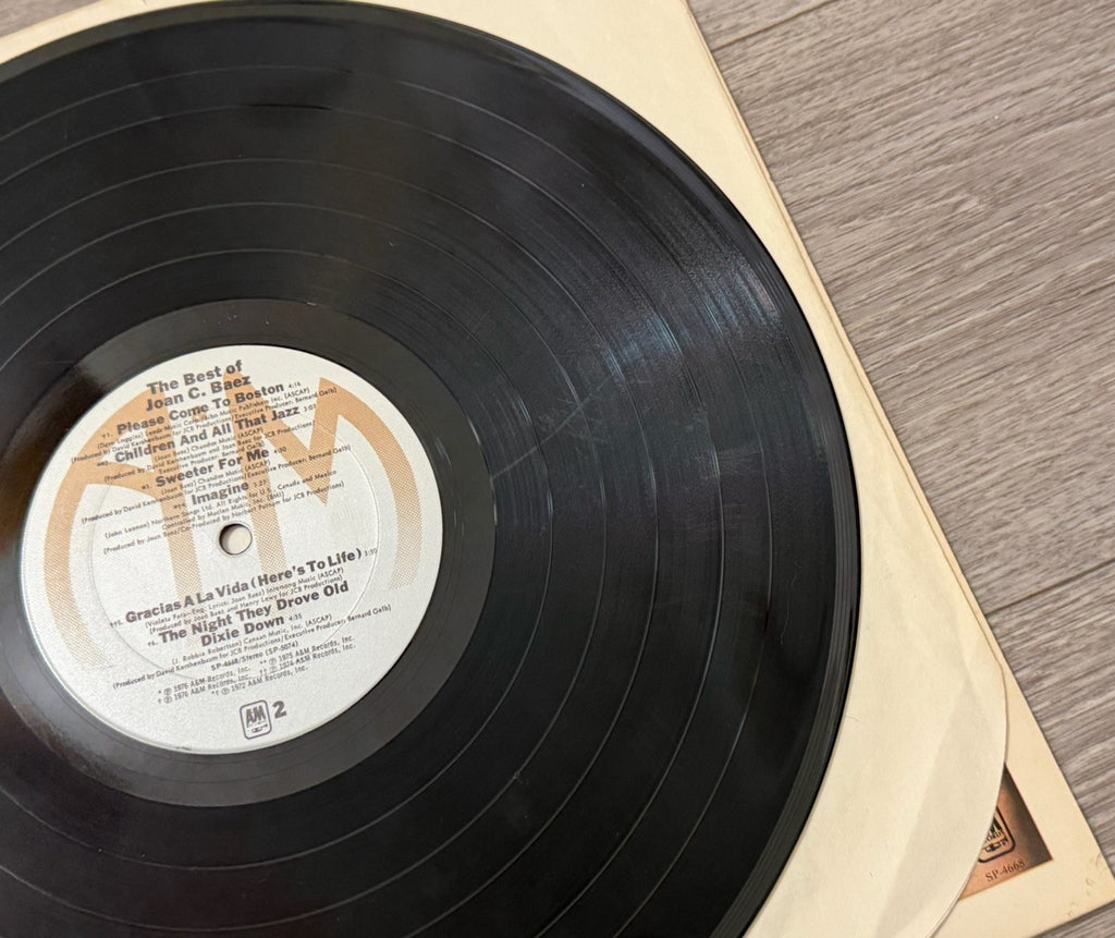 Joan Baez ‎– The Best Of Joan C. Baez Vinyl, LP 1977 A&M Records ‎– SP-4668
