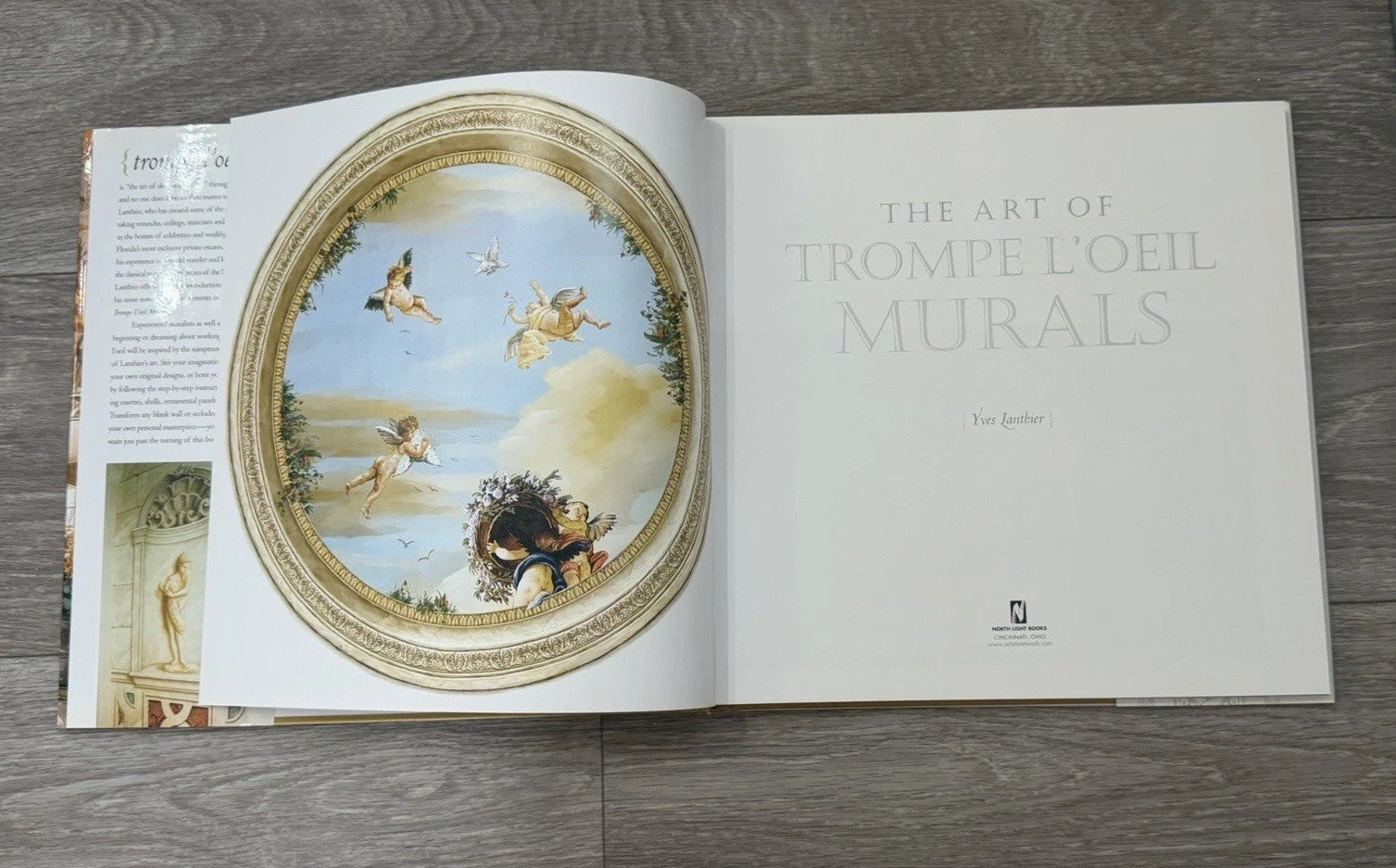 The Art Of Trompe L’oeil Murals By Yves Lanthier First Edition