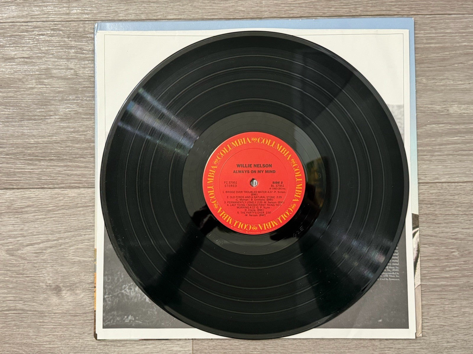 Willie Nelson Always On My Mind LP Vinyl Record Album