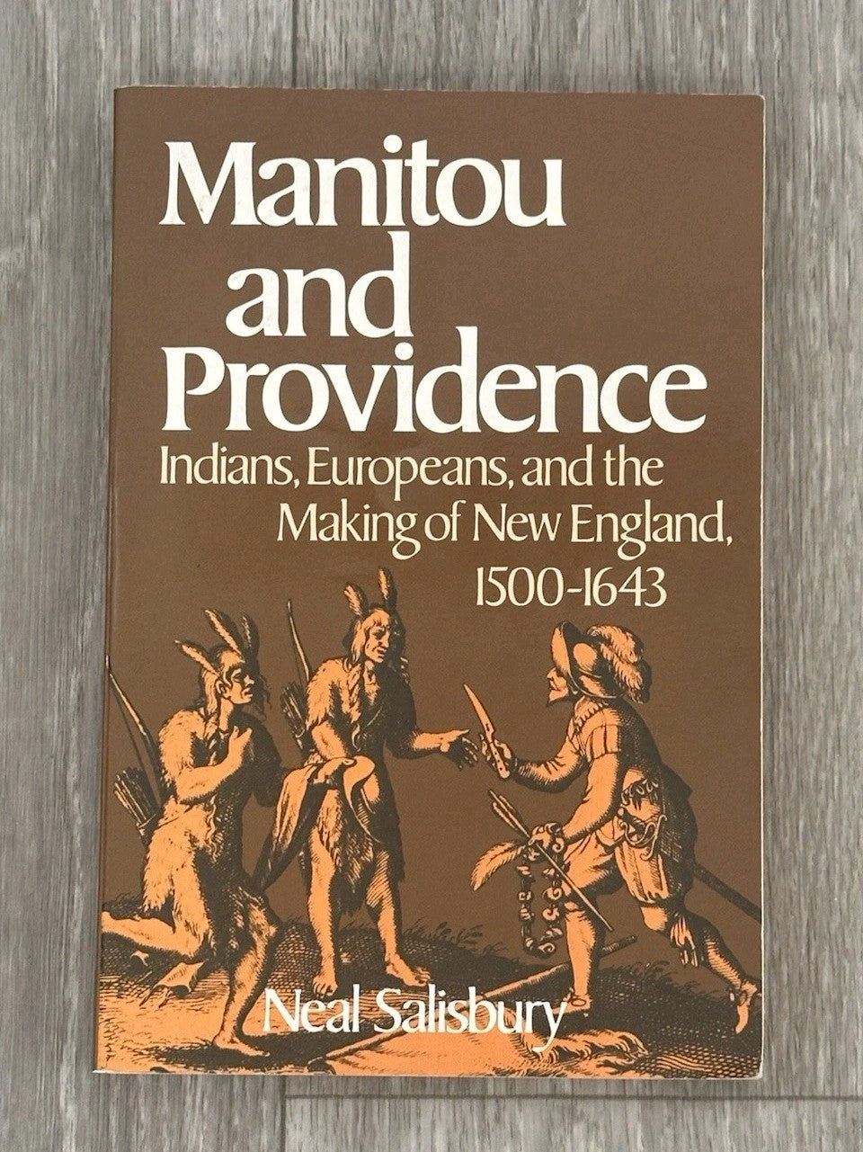 Manitou and Providence : Indians, Europeans, and the Making of Ne