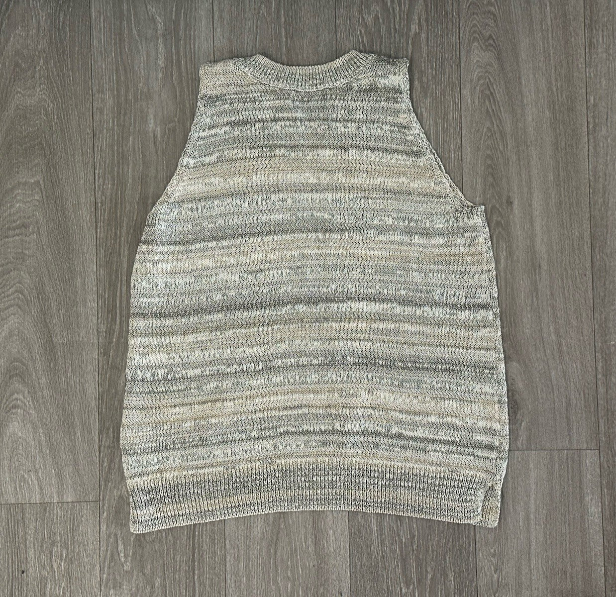 Old Navy | Beige Sleeveless Sweater Vest | Women's Size M