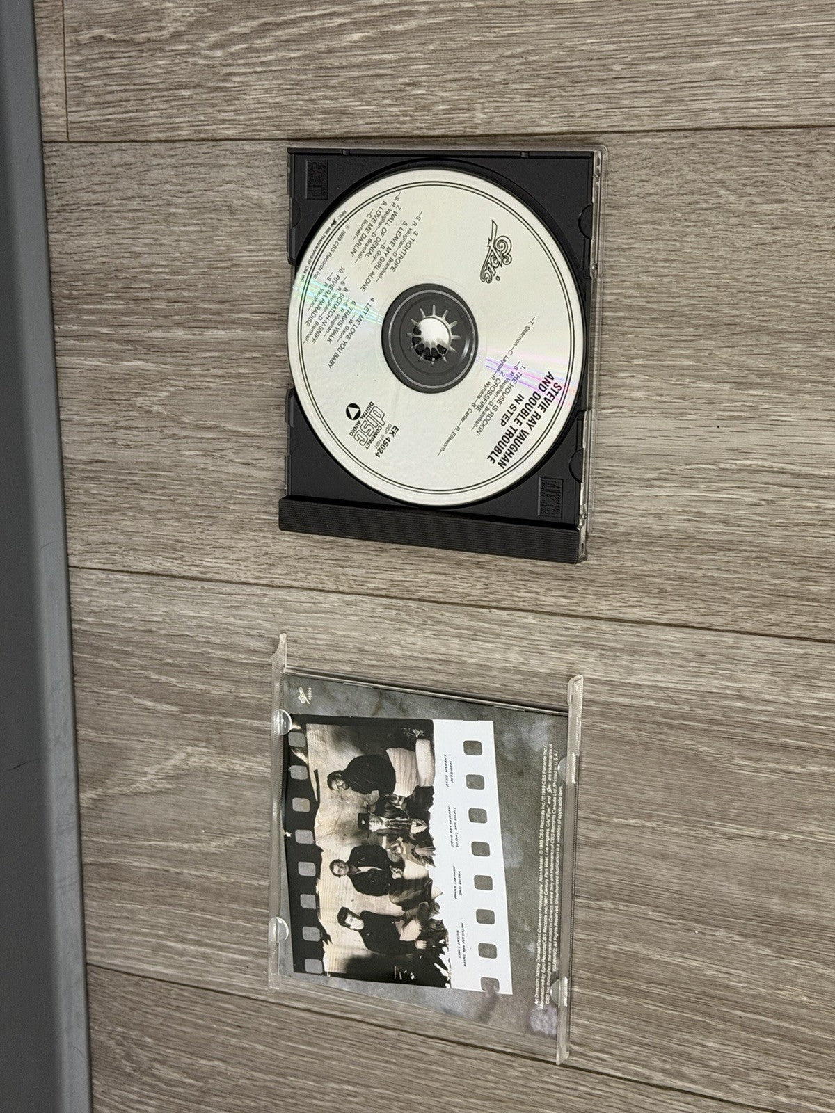 In Step by Stevie Ray Vaughan/Stevie Ray Vaughan & Double Trouble Cracked Case