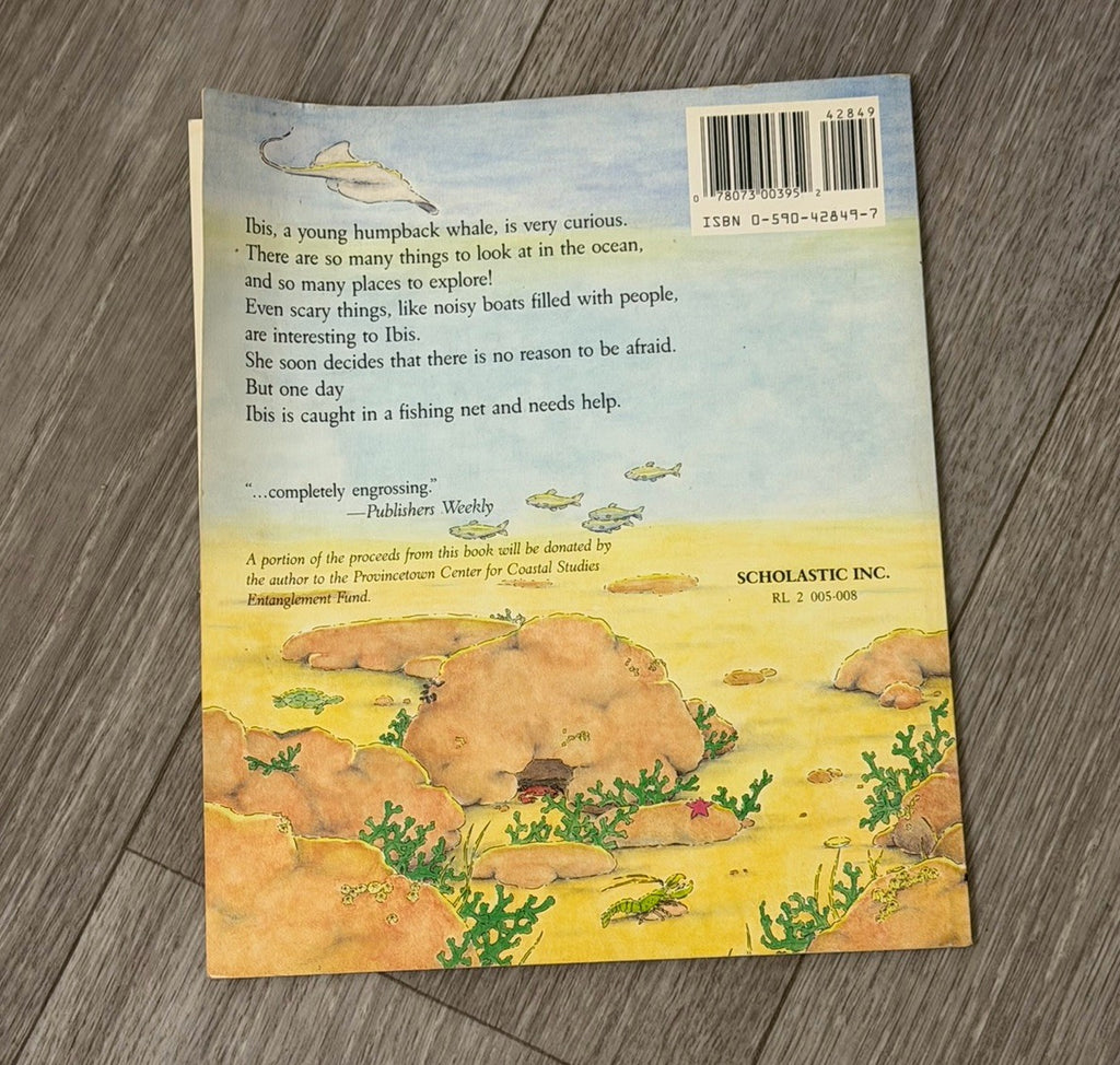 Ibis: A True Whale Story by Himmelman, John 0590428497 Paperback Book 1990 VTG