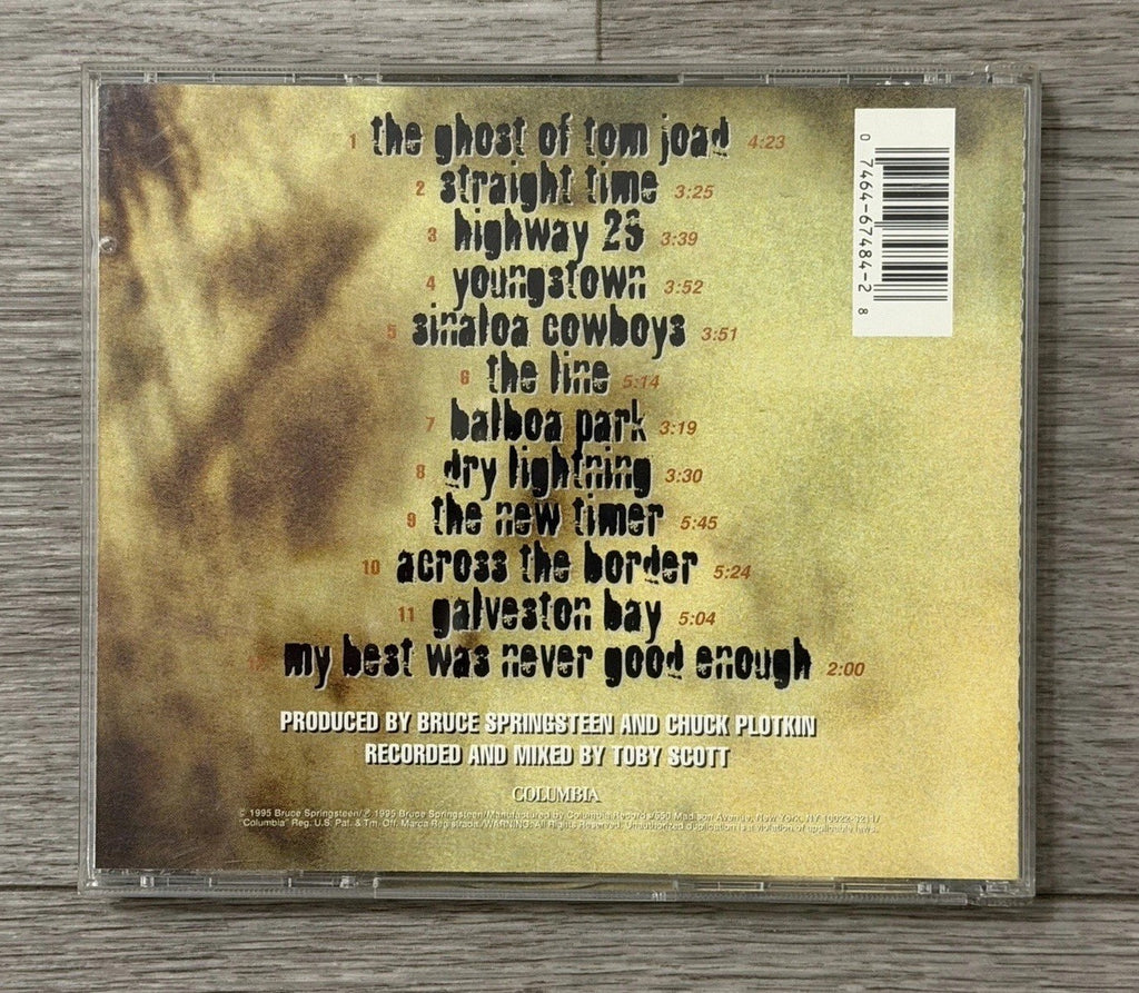 Bruce Springsteen The Ghost Of Tom Joad CD