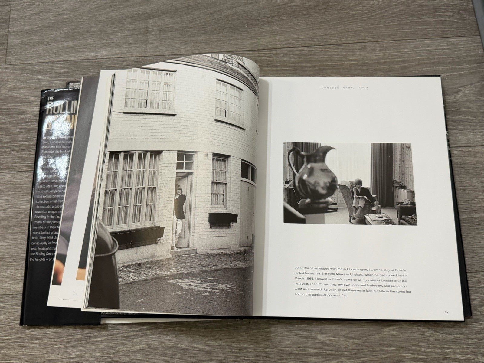 The Rolling Stones In The Beginning Bent Rej Hardback Book