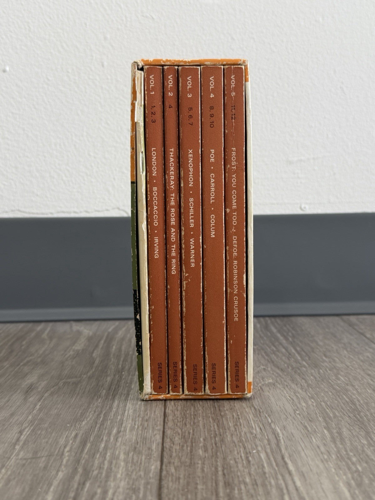 The Junior Great Books Series 4 Vol 1-5 Box Set Discussion Program Mixed Authors