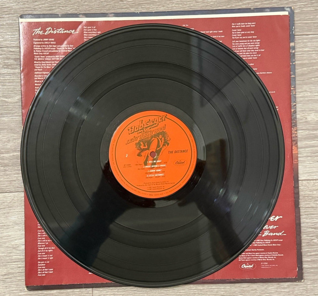 Bob Seger & The Silver Bullet Band– The Distance Vinyl LP 1982 VG R25