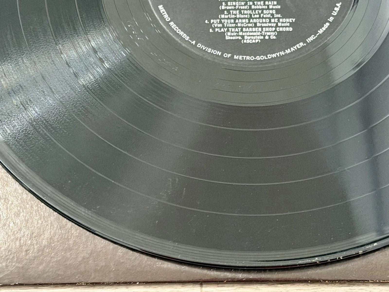 Judy Garland (self titled) - Metro Records