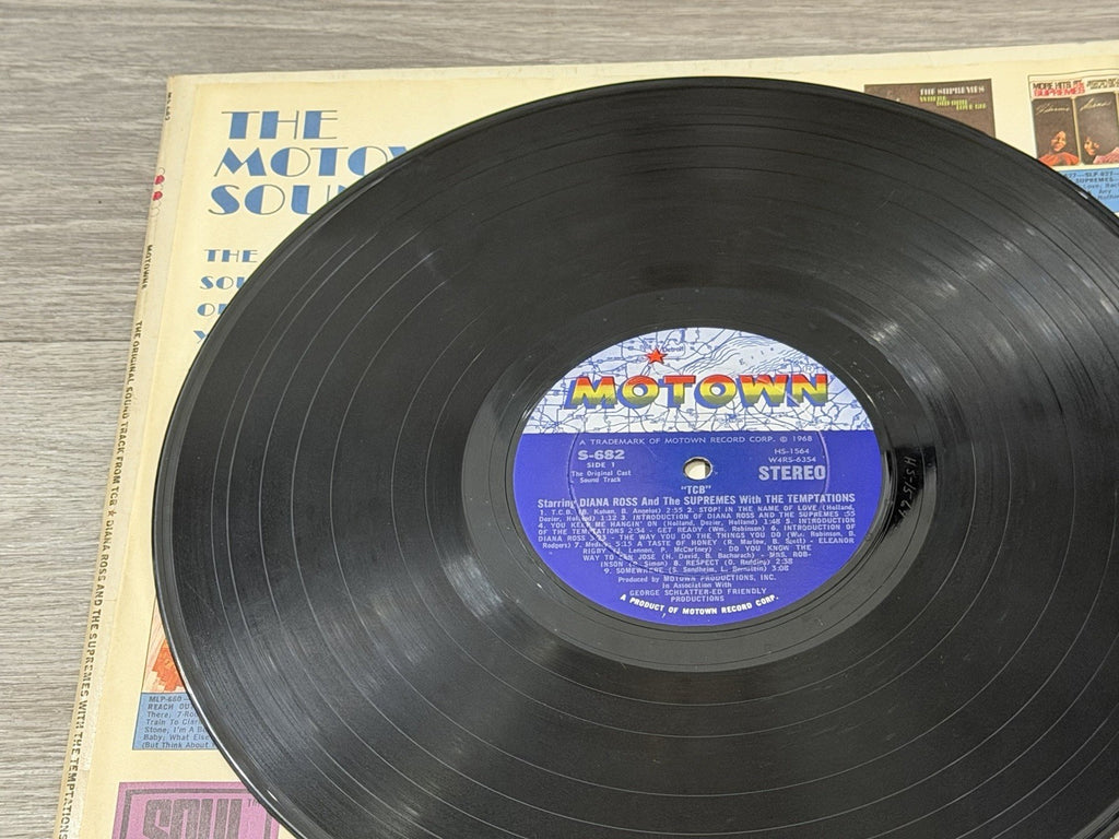 The original sound track from TCB Motown - Diana Ross & The Temptations VG/VG