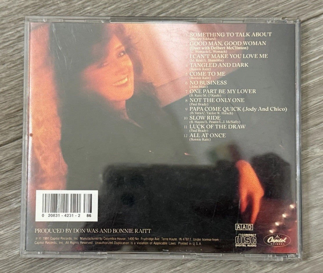 Bonnie Raitt - Luck of the Draw (Jun-1991, Capitol/EMI Records) CASE CRACKED