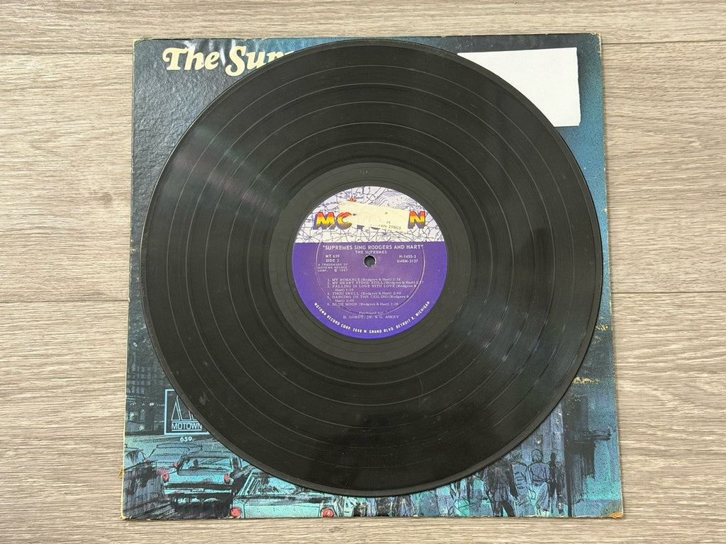 The Supremes Sing Rodgers & Hart.  Motown MT 659 LP Vinyl  1967 VG+