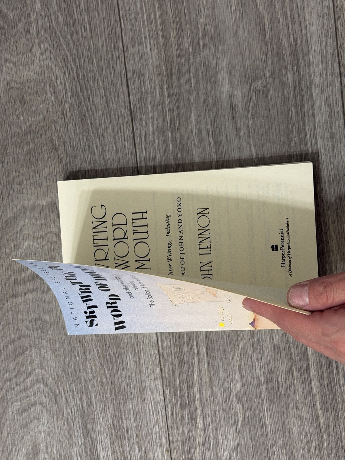 VINTAGE Skywriting by Word of Mouth John Lennon Softcover - 1990  Reissue