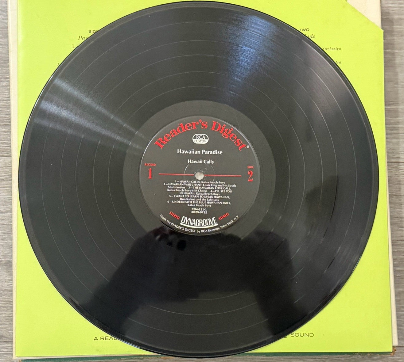 Hawaiian Paradise: Delightful Music Of The Islands Vinyl, 5 LP, 1970 Box Set