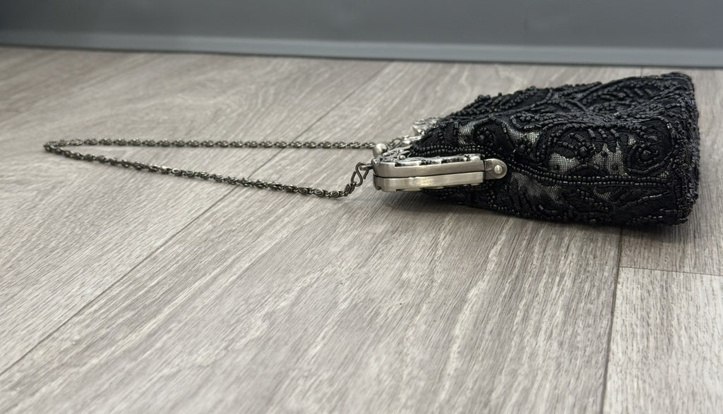 Womens Vtg Style Beaded Sequin Evening Handbag Prom /Homecoming /Wedding Clutch