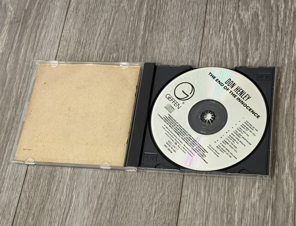 The End of the Innocence Music Don Henley CD 1989