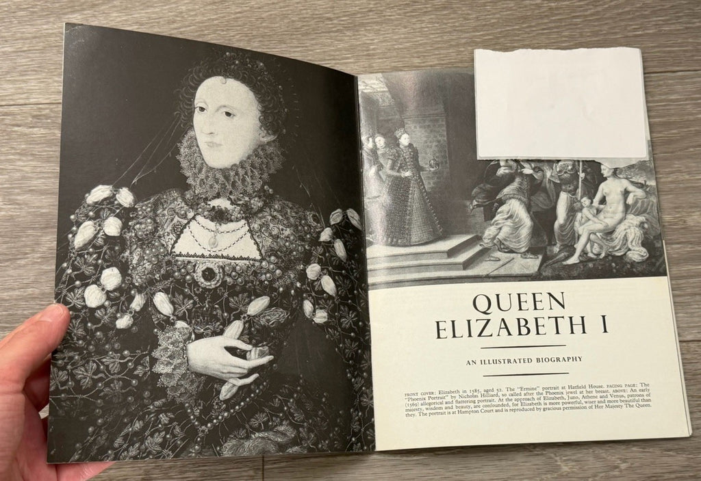 QUEEN ELIZABETH I by G. W. O. Woodward 1972 Booklet Pitkin Pictorials UK