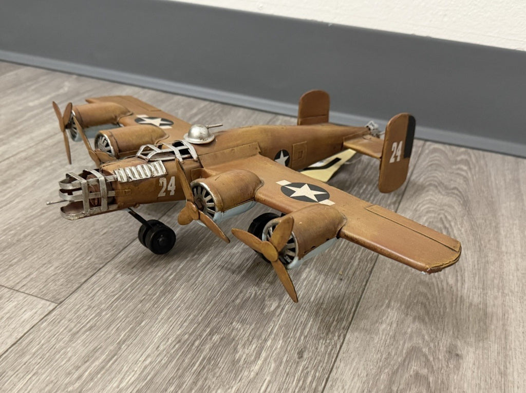 Vintage Cheungs JA-0058 B-24  Airplane Plane With Tag