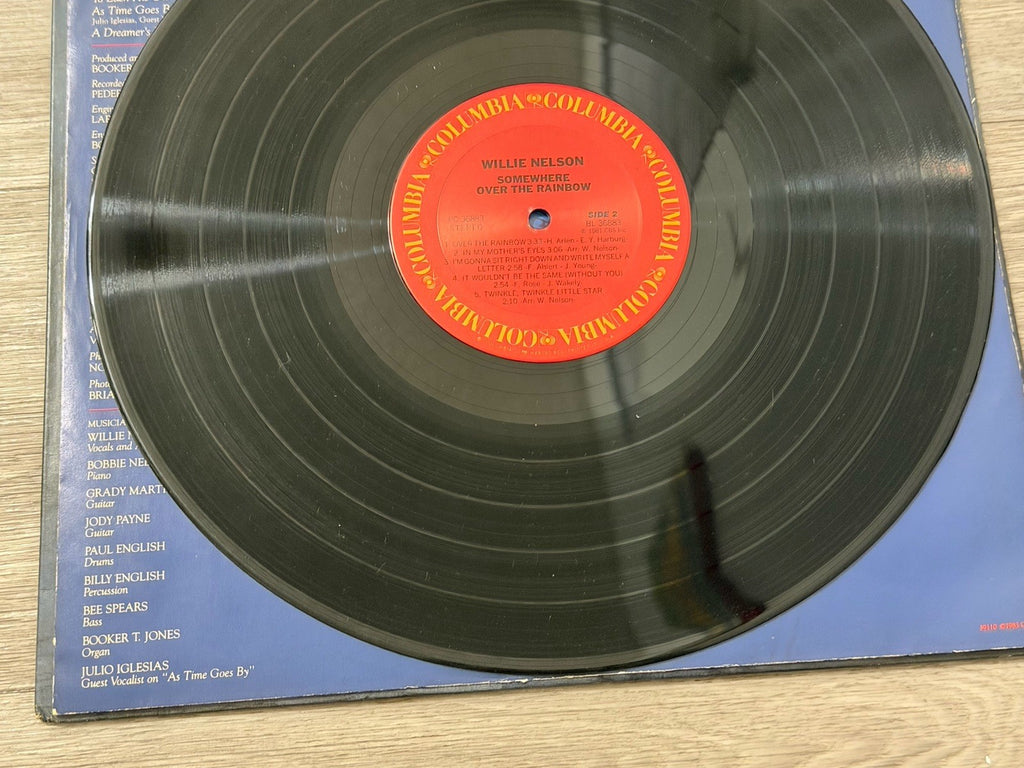 Willie Nelson - Somewhere Over The Rainbow OG LP, NM/UC, Columbia, 1981, FC36883