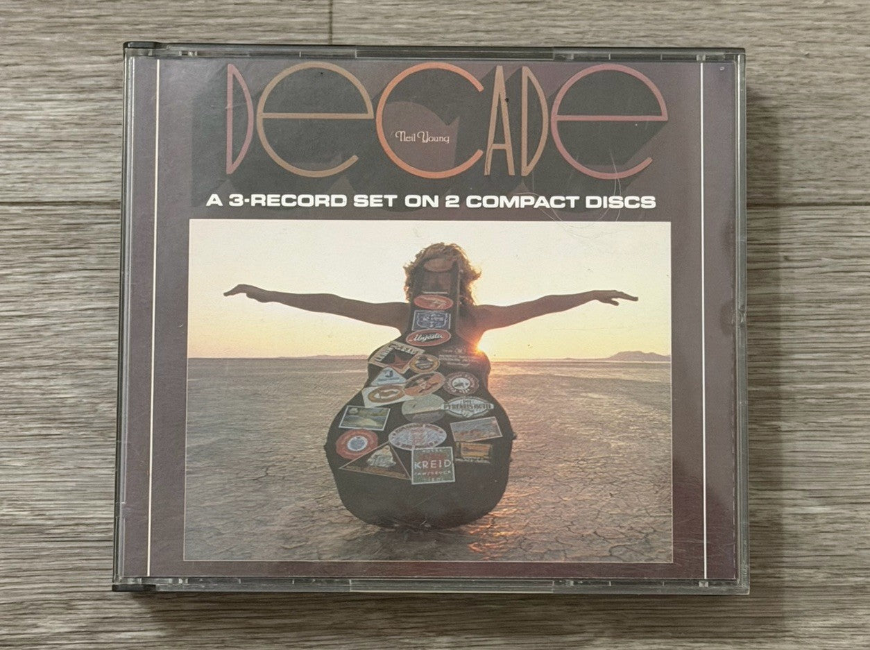 Neil Young Decade 2 CD Set 2257-2 Reprise Classic Rock 1977