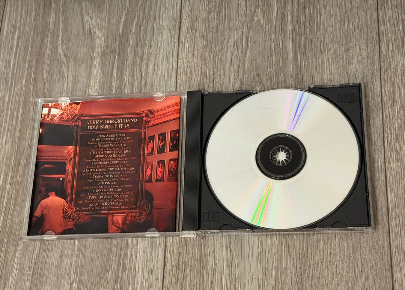 Jerry Garcia Band How Sweet It Is 1990 CD JGB Warfield Grateful Dead🔥🔥