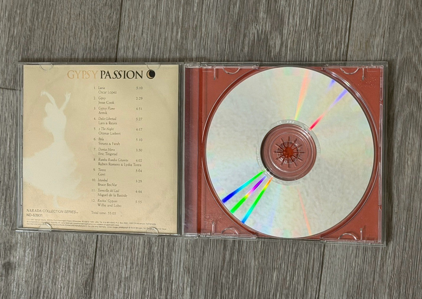 Gypsy Passion: New Flamenco (Narada Collection Series) - Music CD