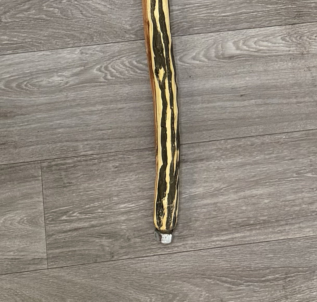 Handmade Walking Stick By Artisan - One Of A Kind - 67.25” Tall Made In Colorado