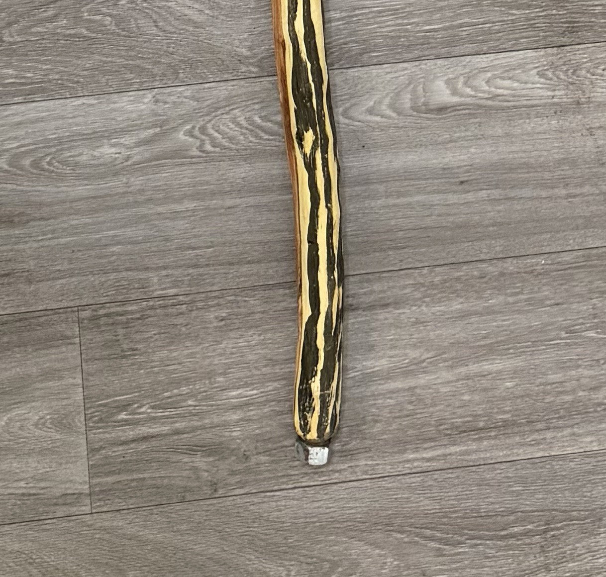Handmade Walking Stick By Artisan - One Of A Kind - 67.25” Tall Made In Colorado