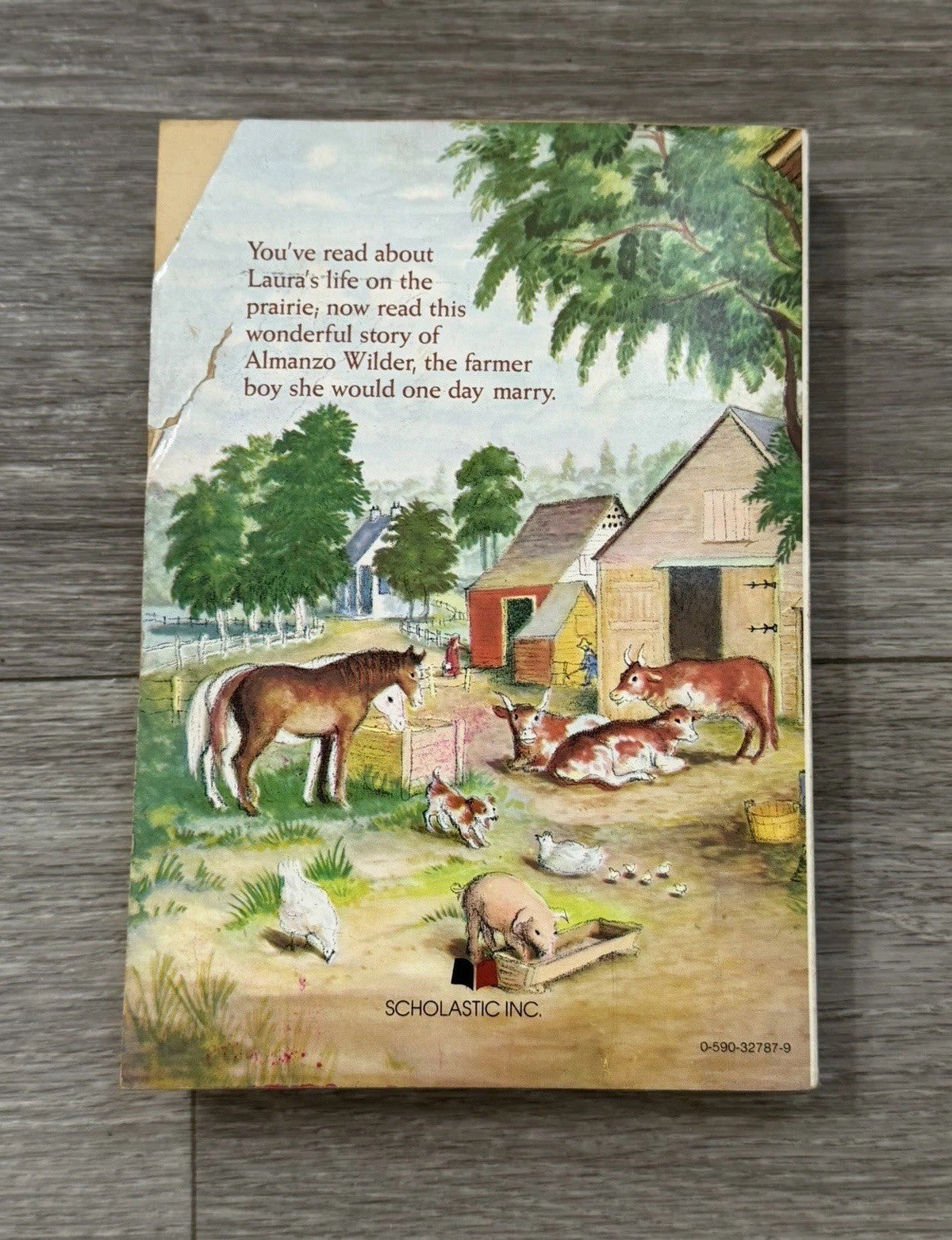 Vintage Farmer Boy By Laura Ingalls Wilder Book