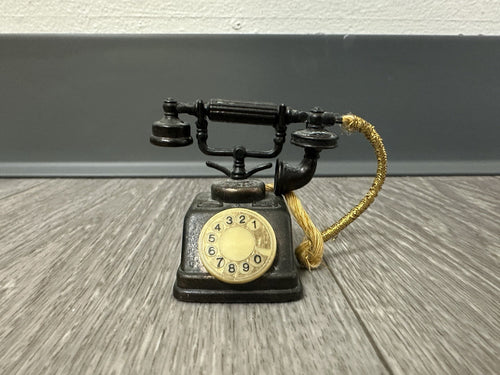 Durham Industries Metal Miniature Rotary Phone No. 5404