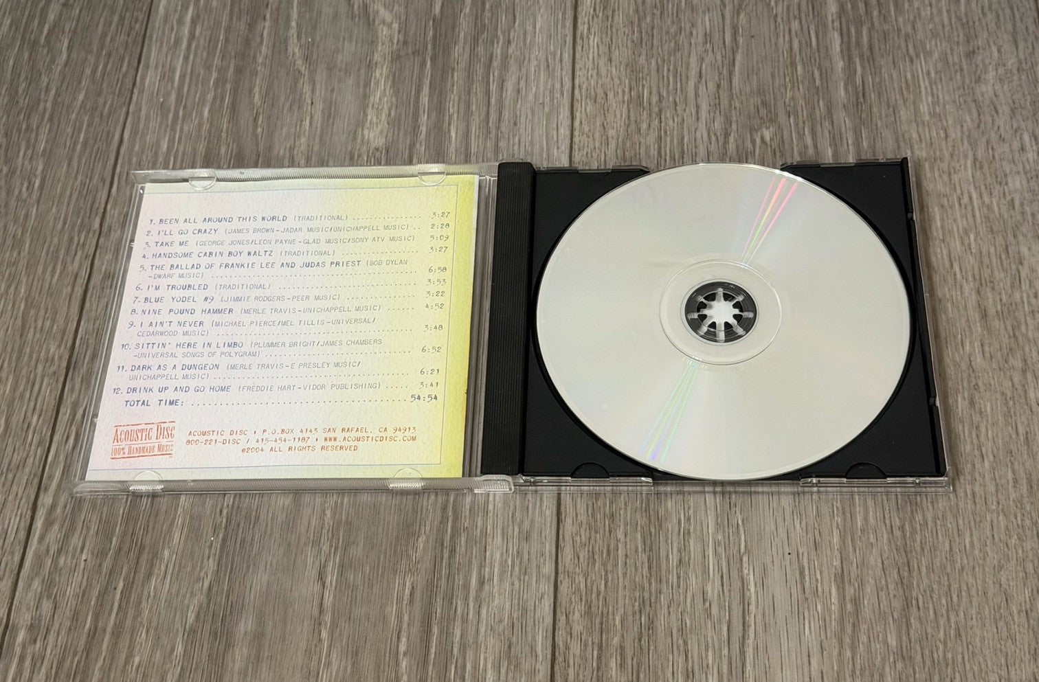 Jerry Garcia & David Grisman - Been All Around This World - HDCD