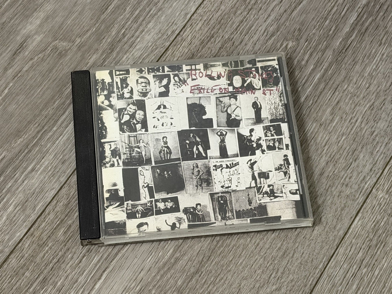 The Rolling Stones Exile On Main Street CD Cracked Case