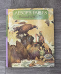 Aesop's Fables Illustrated by Nora Fry 1988 Longmeadow Press Classics Hardcover