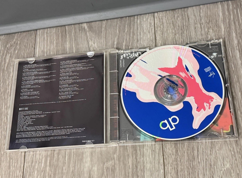 David Bowie 1. Outside (The Nathan Adler Diaries: A Hyper Cycle) CD 1995