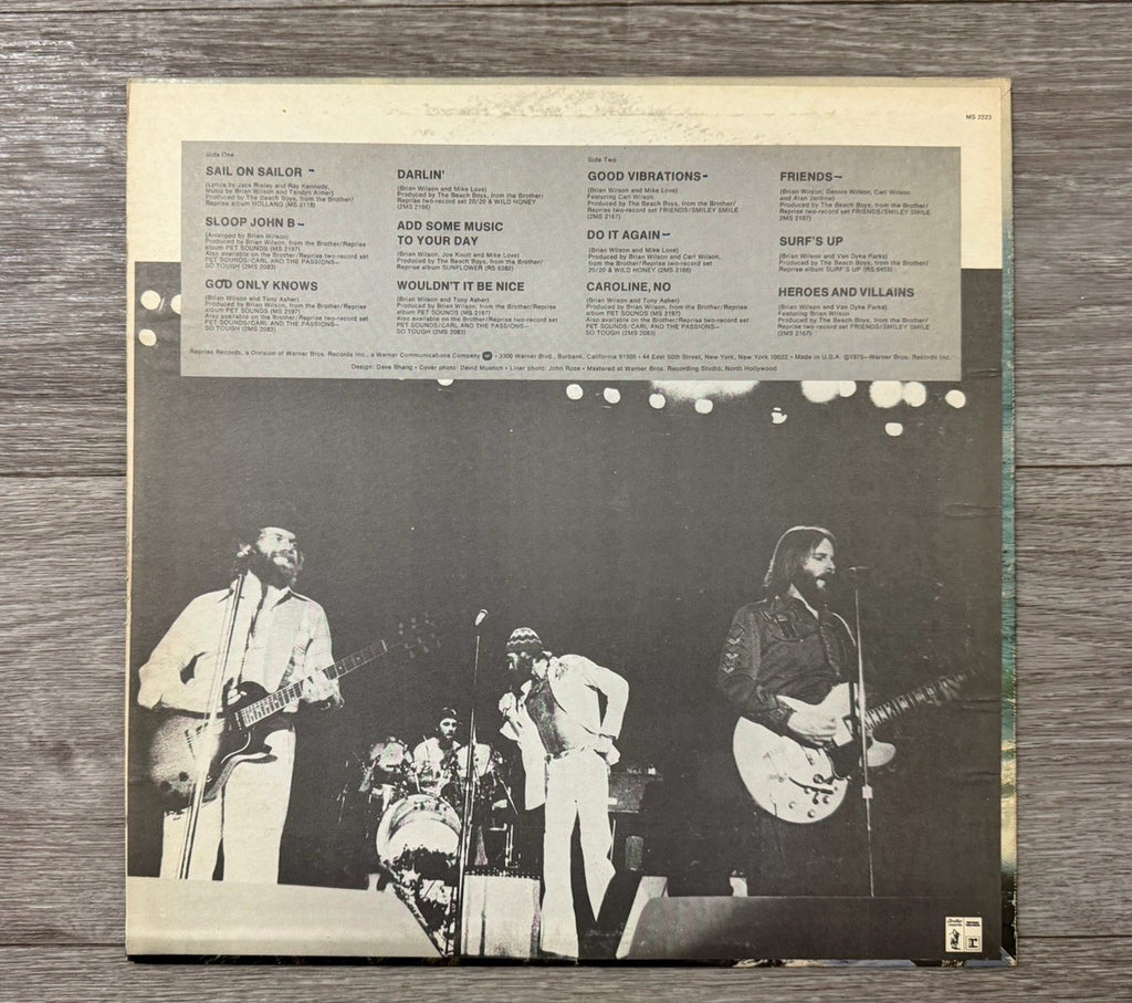 The Beach Boys Good Vibrations - LP Vinyl Record 1975 MS 2223